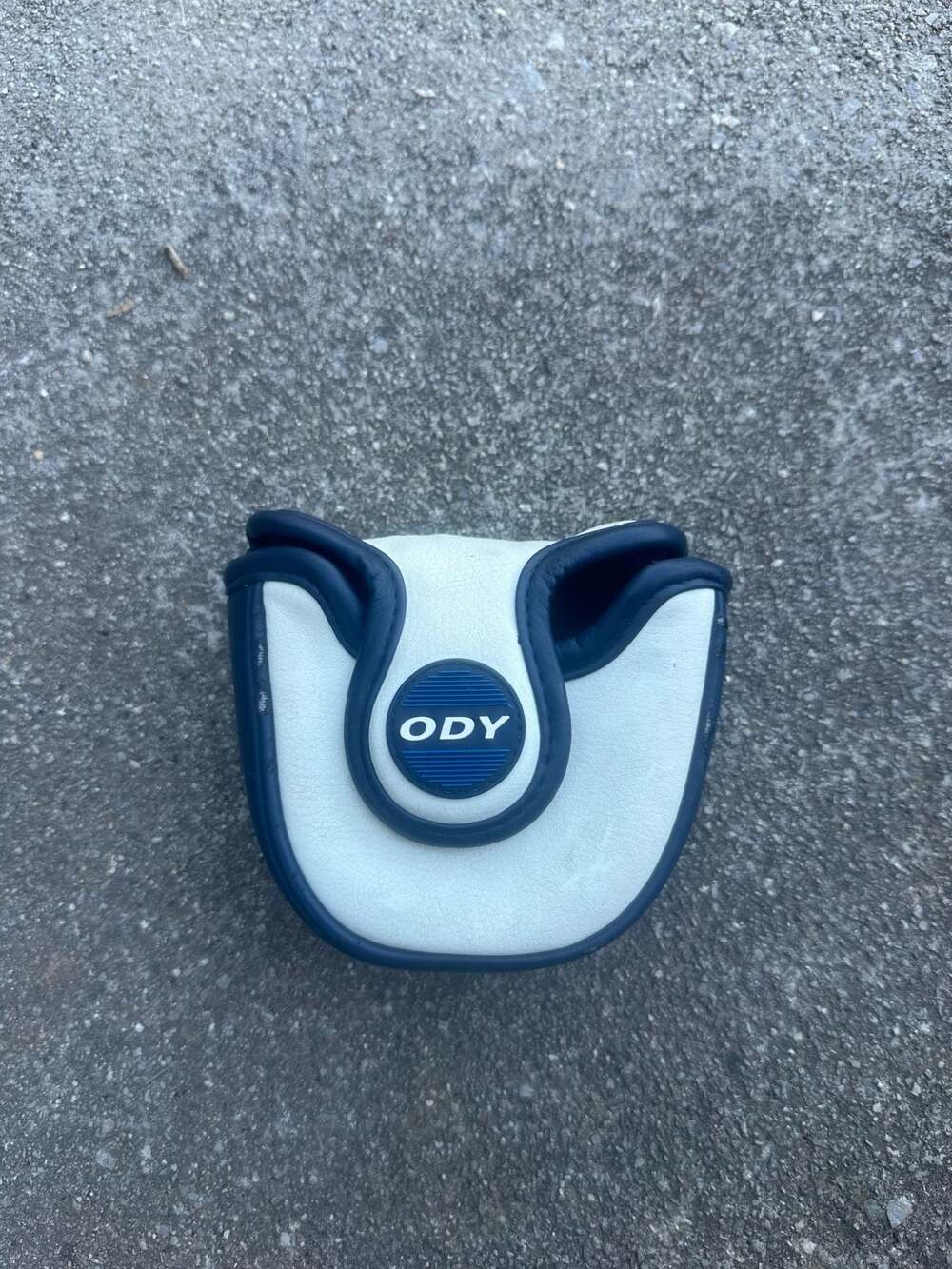 Odyssey Ai-One Mallet Putter Headcover - White/Navy
